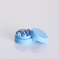 Pot de poudre cosmétique PP 5g avec impression personnalisée pour marque de maquillage et emballage de beauté