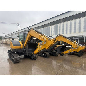Mini-excavatrice sur chenilles puissante XE60G, 5960 kg, 6 tonnes, 36,8 kW, godet de 0,23 m³ pour le drainage agricole, l'aménagement paysager et les travaux urbains - Product Image 2