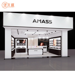 Gabinete de tienda de cosméticos de alta costura personalizado exquisito diseño de muebles tienda de cosméticos venta directa de fábrica - Product Image 2