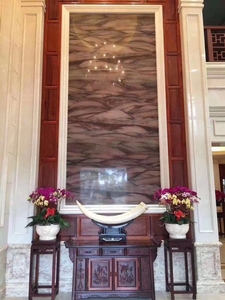 Union <b>Stone</b> Natural Quartzite Red Colinas Polished Big Slabs-Modern Waterproof Design 1 Year Warranty for Bathroom & Kitchen - Product Image 6