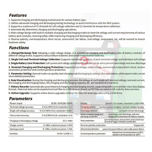 Smartsafe EP401 EV, outil <span class=keywords><strong>de</strong></span> diagnostic <span class=keywords><strong>de</strong></span> <span class=keywords><strong>charge</strong></span> et <span class=keywords><strong>de</strong></span> dé<span class=keywords><strong>charge</strong></span>, écran LCD 10 pouces, 12-24V, équilibreur <span class=keywords><strong>de</strong></span> batterie EV, scanner - Product Image 4
