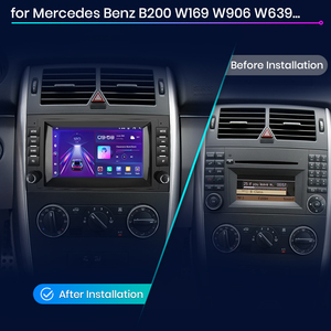 Junsun-Radio con Android para coche CarPlay, Radio con navegación para <span class=keywords><strong>Mercedes</strong></span> Benz clase B200, Sprinter, W906, Viano, <span class=keywords><strong>Vito</strong></span>, W639, stock europeo - Product Image 3