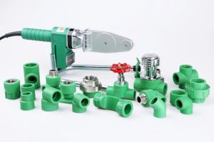 Cobre PPR Accesorios de tubería Drenaje subterráneo Tubos de plástico <span class=keywords><strong>NPT</strong></span> BSPP Hilos Soldadura Conexión macho Buje Tees Tabla de tamaños BS - Product Image 6