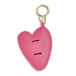 Porte-clés Clip pour Lunettes de Soleil Forme Personnalisée, Support de Lunettes Portable, Breloque de Sac Mignonne en Cuir PU, Alliage de Zinc, Impression Typographique Promotionnelle - Product Image 3