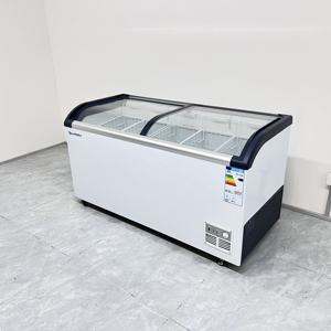 Vitrine réfrigérée pour glaces, sorbets et crèmes glacées, avec porte coulissante en verre personnalisée, vente chaude, prix bas - Product Image 5