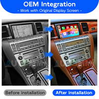 Módulo de Interfaz Inalámbrica Apple CarPlay y Android Auto para Lexus SC430 2001-2010, Actualización de Pantalla Táctil RGB Original