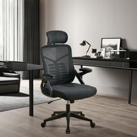 Chaise de bureau exécutive pivotante ergonomique moderne en maille avec dossier réglable, modèle 6702, personnalisable, vente en gros, usine Yike
