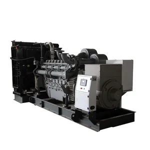 Generator diesel konsumsi bahan bakar rendah, 34kw 42.5kva 110v/220v/380v 3 fase 50hz/60hz otomatis mulai