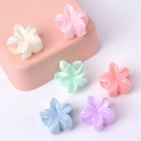 Usine Hawaii Plumeria fleur pince à cheveux 7cm/4cm oeuf fleur Barrettes en plastique pinces à cheveux pour la plage