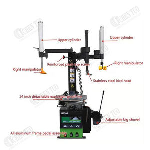 Oferta: Desmontadora de Neumáticos y Equilibradora de <span class=keywords><strong>Ruedas</strong></span> con Certificación CE, <span class=keywords><strong>Inflador</strong></span>, Garantía de 18 Meses, Motor de 0.75kW, Compatible con Llantas de 12''-24'' - Product Image 2