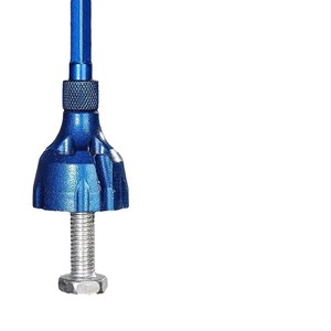 Broca avellanadora Yu Jian con vástago hexagonal de acero de tungsteno azul de triple hoja para taladro eléctrico de metal - Product Image 1