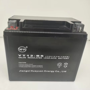 오토바이 배터리 용 공장 도매 고출력 밀봉 납산 Vrla 배터리 <span class=keywords><strong>12V</strong></span> 12AH - Product Image 1