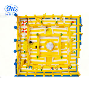 Château gonflable pour adultes avec toboggan et trampoline, couleur personnalisée, matériau PVC, capacité <span class=keywords><strong>77</strong></span> personnes, usage commercial - Product Image 3