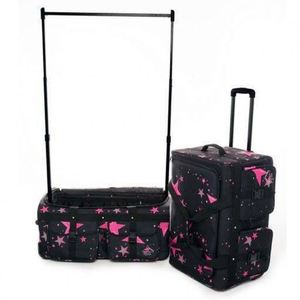 Valise BSCI de 28 pouces avec sac de danse détachable, porte-vêtements à tige télescopique, sac de voyage à roulettes - Product Image 4