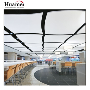 Dalles de plafond <span class=keywords><strong>suspendu</strong></span> Huamei 19-HM001 1200x1200 40mm Cloud pour plafond <span class=keywords><strong>suspendu</strong></span> avec garantie à vie - Product Image 2