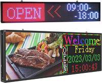Señal de mensaje móvil LED programable Tablero de pantalla LED P10 a todo color Publicidad al aire libre Pantalla de visualización de desplazamiento LED al aire libre