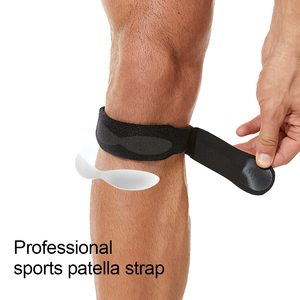 Sangle rotulienne professionnelle légère, absorbant les chocs, soulageant la pression, respirante et réglable pour <span class=keywords><strong>genouillère</strong></span>. - Product Image 4