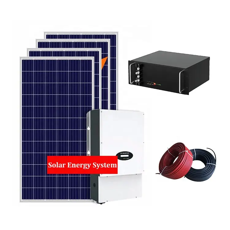 10kw 15kw 20kw 30kw on grid tied energy storage solar system with ems and bms for house turkey