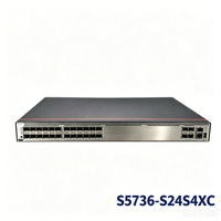 Commutateur Fibre Optique d'Entreprise Couche 3 S5736 S24S4XC 24*GE SFP + 4*10G SFP+ Uplink, Montable en Rack, pour Réseaux de Campus et Accès Centralisé