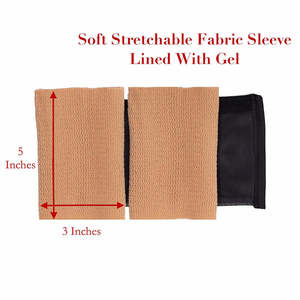 Protector de Piernas Acolchado con Gel <span class=keywords><strong>para</strong></span> Patinaje sobre Hielo, Protector de <span class=keywords><strong>Empeine</strong></span> con Cordones <span class=keywords><strong>para</strong></span> Botas de Patinaje sobre Hielo, Funda de Gel <span class=keywords><strong>para</strong></span> Patinaje, Talla Universal - Product Image 4