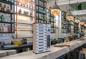 Stazione di ricarica rapida per telefoni Y2power <span class=keywords><strong>AMI</strong></span> a 10 scomparti con opzione di pagamento tramite monete/carte di credito - Product Image 2