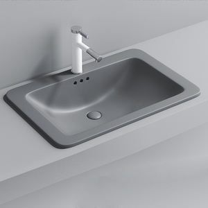 Lavabos encastrés évier moderne à la pointe de la technologie Cuve à linge poêle <span class=keywords><strong>en</strong></span> terra cuvette unique Navire <span class=keywords><strong>en</strong></span> marbre-grès au-dessus du comptoir - Product Image 6