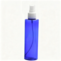 Botol PET Hitam 200ml, Botol Isi Ulang PET Putih Kosong dengan Kepala Semprot Kabut Halus, Wadah Semprot Lotion QY2802-200