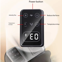 Masseur de genou en gros avec écran LED, contrôle tactile, vibration automatique, pour genou, épaule et bras, avec chaleur