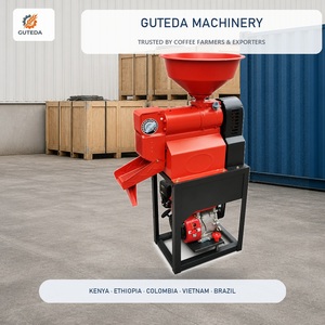 Macchina per la Sbucciatura dei Chicchi di Caffè, Capacità 100-200kg/h, Tasso di Decorticazione del 99%, Elettrica Mobile per Uso Agricolo - Product Image 2