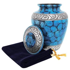 Cloud Cremation American Style Metal Urn for Adult Ashes Solid Aluminium with Colorful Finish Modern Design Funerals Memorials - Product Image 2