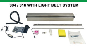 น้ำตกน้ำพุสระว่ายน้ำกลางแจ้งทำจากสแตนเลส - Product Image 2