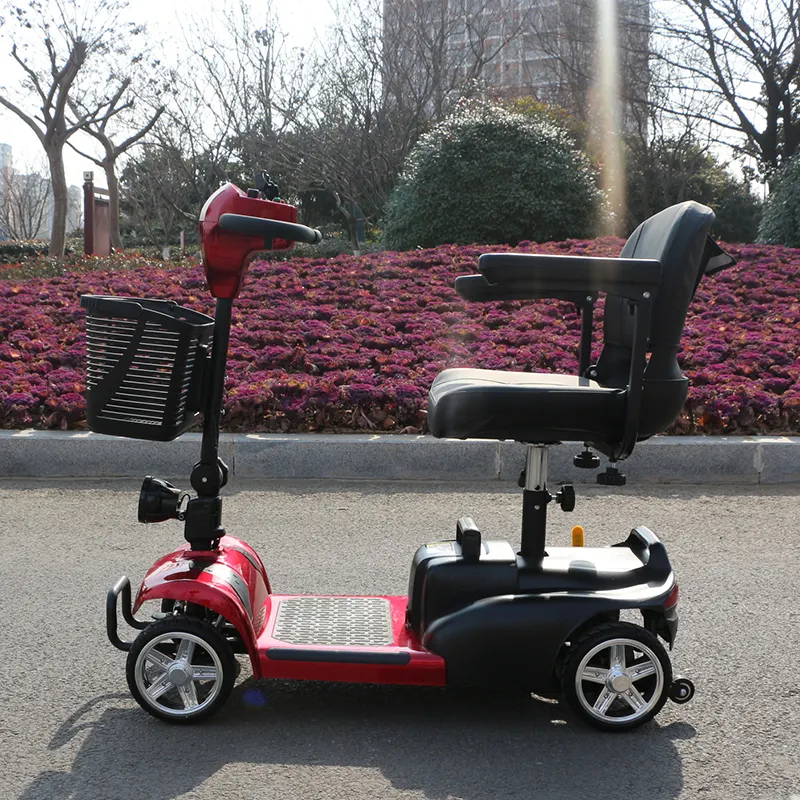 4 Wheel Small Mobility Scooter for Handicapped Motorized Wheelchair Scooter