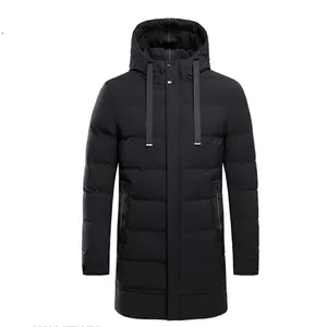 Caldo di Inverno del Mens del Cappotto del Rivestimento Con Cappuccio Giacca di Cotone di Spessore Parka Cappotti di Moda Maschile Mens Abbigliamento Casual Vestiti di Chiusura Lampo