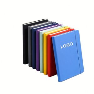 Carnet A5 personnalisé en PU avec fermeture élastique pour cadeaux d'entreprise, événements et usage au bureau - Product Image 1