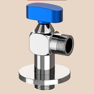 304 vanne d'angle en acier inoxydable eau chaude et froide vanne à bille noyau <span class=keywords><strong>grand</strong></span> débit à travers l'interrupteur chauffe-eau à gaz vanne d'eau - Product Image 4