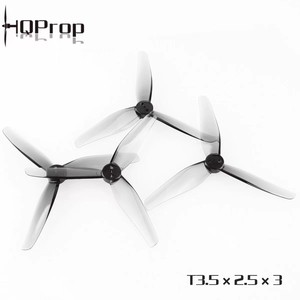 Elica da Corsa FPV HQProp T3.5X2.5X3 a Tre Pale da <span class=keywords><strong>3</strong></span>,5 Pollici con Attacco a T - PC Resistente agli Urti per Micro Droni ad Alte Prestazioni - Product Image 2