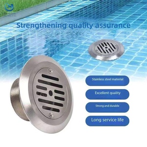 Raccord de retour d'eau en acier inoxydable pour piscines, vente en gros, outils et accessoires pour piscines - Product Image 1