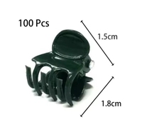 100 pièces pinces pour plantes de jardin Support en plastique pince à tige d'orchidée pour légumes de vigne fleur liée faisceau branche serrage outil de jardin