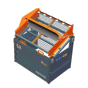 מסך קומפוסט מסך קומפוסט פלסט יחיד-שלב חשמל מקורי מפעל מסך מוכן להבטיח - Product Image 6