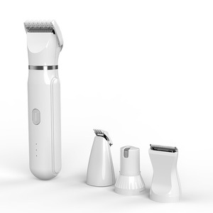 Nouvel ensemble de toilettage 4-en-1 pour animaux : tondeuse électrique pour chien, coupe-griffes, broyeur électrique pour chat et nettoyeur d'armure - Product Image 1