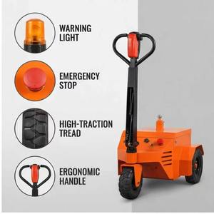 Chariot électrique pour remorque, capacité 3,5t |   Déplaceur de remorque alimenté par <span class=keywords><strong>batterie</strong></span> au lithium 48V avec frein électromagnétique - Product Image 2