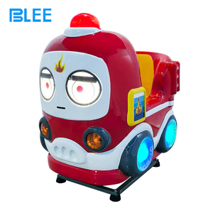 Nouveaux parcs d'attractions camion <span class=keywords><strong>de</strong></span> pompiers jeu vidéo d'arcade à jetons enfant musique balançoire Machine fibre <span class=keywords><strong>de</strong></span> verre Kiddie manèges Machine à bascule - Product Image 4