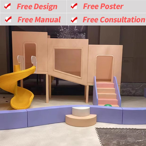 Safe Innovative Indoor Playground Soft Play Equipment Set for Kids Commercial Children's Playground with Slide and Ball Pool - Product Image 2