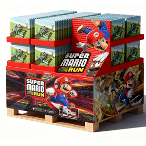 Hiện đại varnished giấy Acrylic tĩnh khay hiển thị đứng cho hàng may mặc hiển thị trong các cửa hàng bán lẻ - Product Image 3