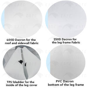 CATC publicité modèle Gazebo tente gonflable étanche commercial extérieur aventure Air scellé Gazebo <span class=keywords><strong>abri</strong></span> - Product Image 3