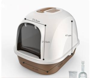 Bangke Oferta Muestra Caja de arena Cajas de arena de gatos Muebles de arena Caja de arena para gatos - Product Image 3