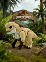 Figura de Dinosaurio Tiranosaurio Mutante Alienígena Articulado Impreso en 3D Personalizado para Exhibición en Jurassic World