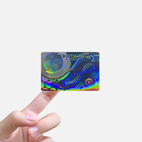 Custom Waterdichte Hologram Zelfklevende Print Dank U Klein Bedrijf Label 3d Hologram Qr Code Sticker