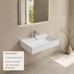 Robinet Mitigeur Mural Monotrou Gain de Place pour Lavabo de Salle de Bain – Idéal Projets Hôteliers et Appartements - Product Image 2