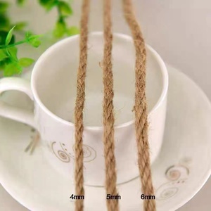 <span class=keywords><strong>Corde</strong></span> de Jute de <span class=keywords><strong>Corde</strong></span> de Manille de Ficelle de <span class=keywords><strong>Chanvre</strong></span> Torsadée <span class=keywords><strong>en</strong></span> Fibre Naturelle de 3 Plis de Offres Spéciales 100% pour Emballage - Product Image 5